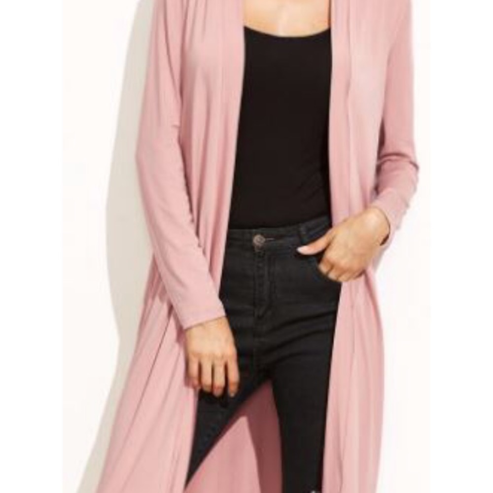 Pink duster